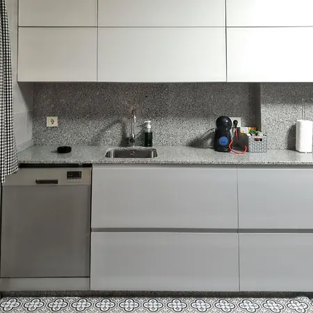 Spacious With Sea View In O Grove, 110 M² 公寓